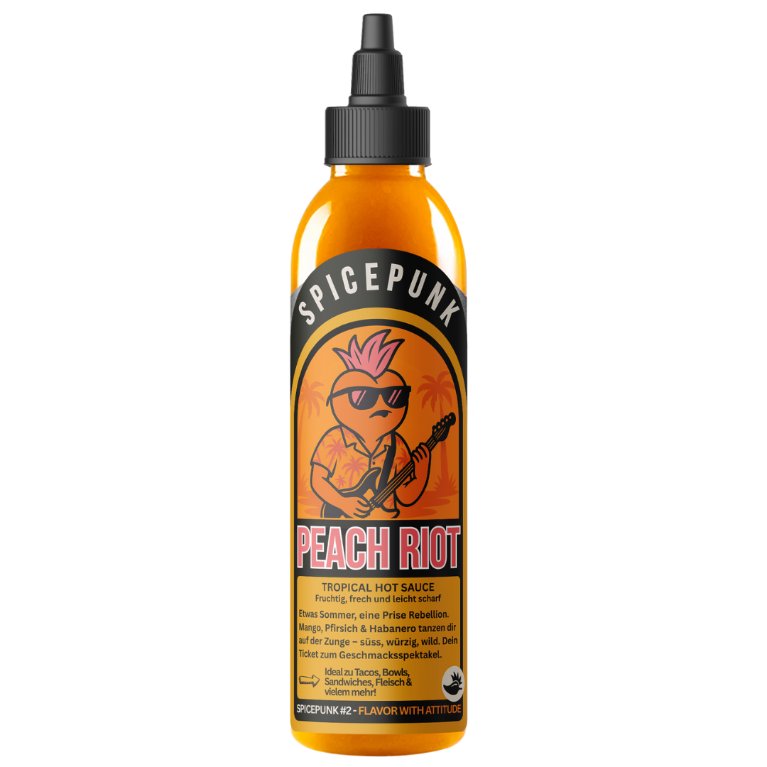 Peach Riot – Tropical Hot Sauce