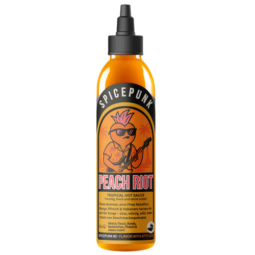 Peach Riot – Tropical Hot Sauce