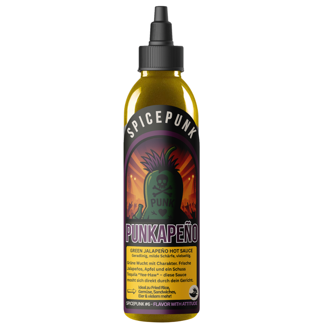 Punkapeño – Green Jalapeño Hot Sauce