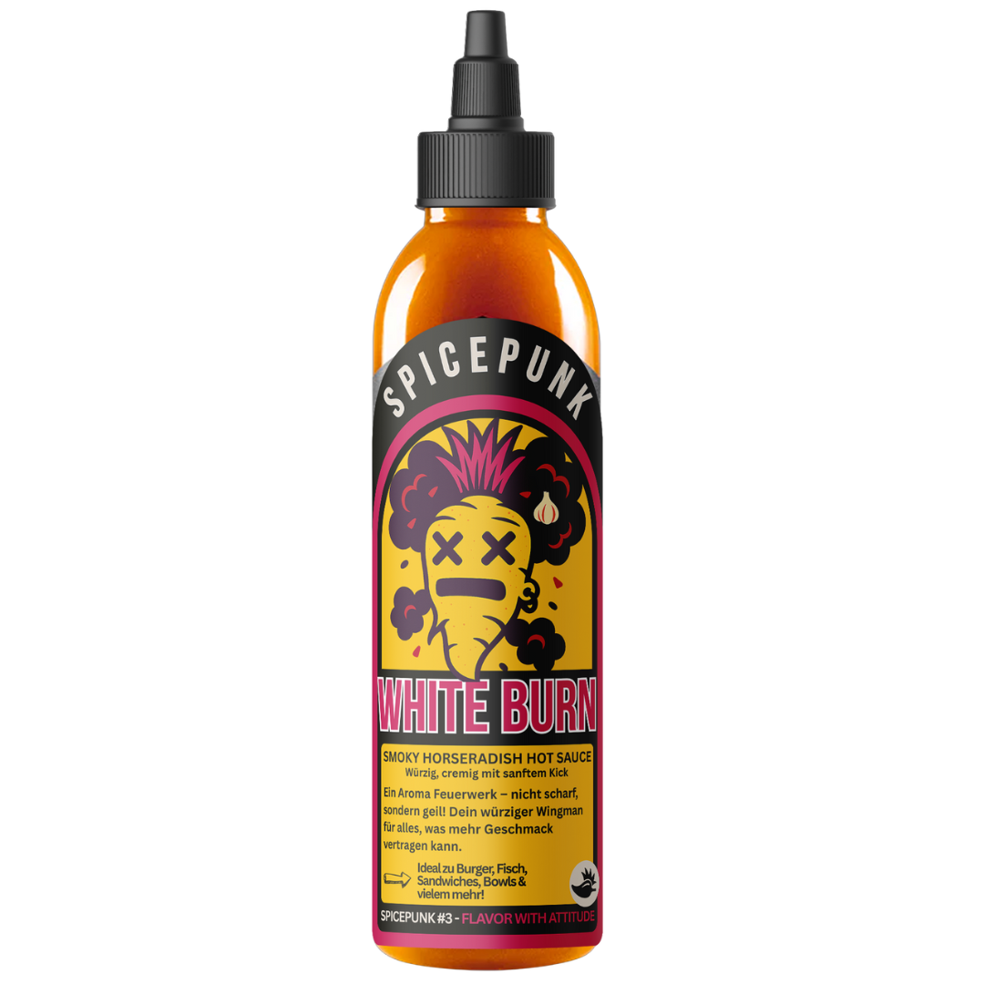 White Burn – Smoky Horseradish Hot Sauce